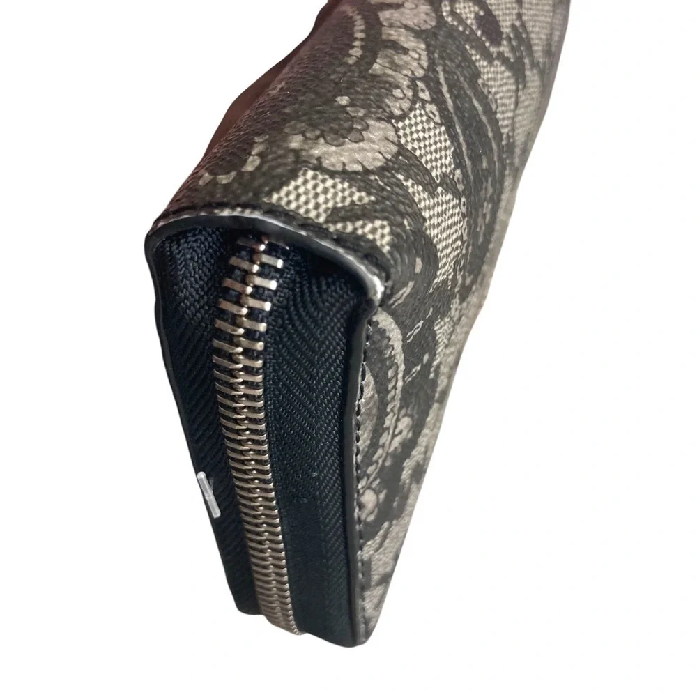 Michael kors jet set paisley large zipper clutch wristlet wallet